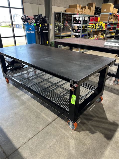 metal fabrication tables|4x8 fabrication table.